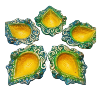 Eco-friendly Terracotta Handpainted Diyas for Diwali