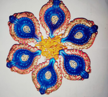 Coloured Diya (Panti)