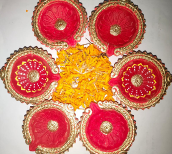 Coloured Diya (Panti)