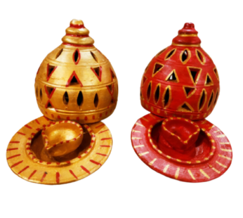 Traditional Coconut Shell Shaped Diyas