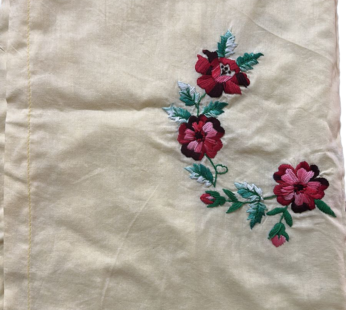 Hand embroidery pillow covers