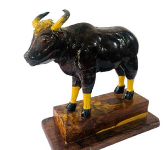 State Animal “Gaur” (Coconut Shell)