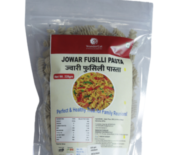 Jowar fusilli pasta