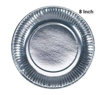 8 inch Silver Paper Plates