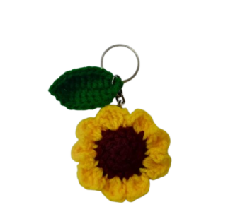 Sunflower Keychain